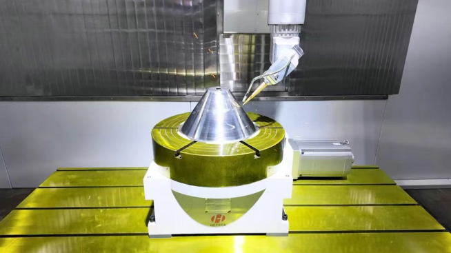 华工科技的复杂曲面六轴激光微孔加工装备 华工科技的复杂曲面六轴激光微孔加工装备